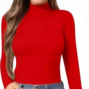 Red Turtleneck
